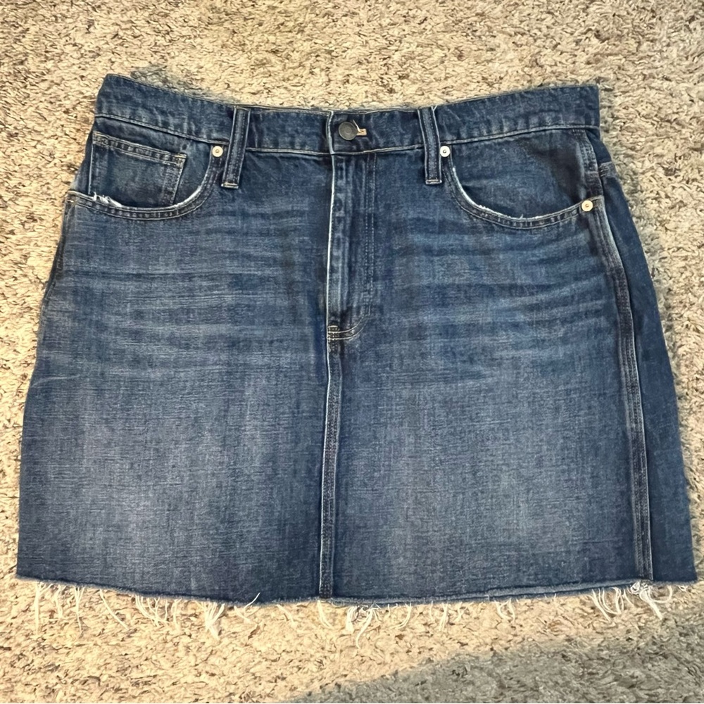 Madewell Blue Skirt Casual